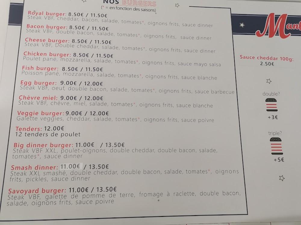 Manhattan Dinner - Menu Image 2